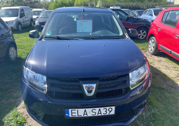 Dacia Sandero cena 20990 przebieg: 100974, rok produkcji 2016 z Łask małe 137